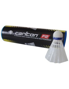 TUBO 6 VOLANTE BÁDMINTON CARLTON F2