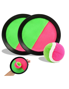 JUEGO PELOTA CON VELCRO