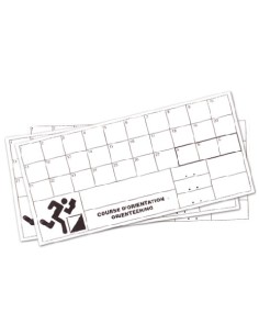 PACK 50 FICHAS ORIENTACIÓN