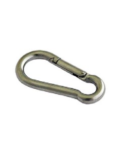 MOSQUETÓN ACERO INOX.