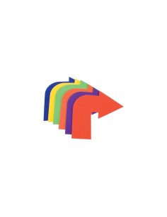 SET FLECHAS GOMA CURVAS