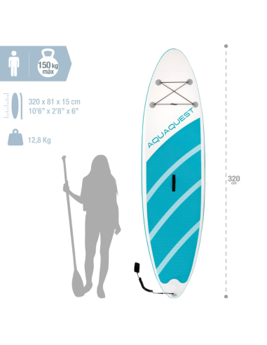 TABLA PADDLE SURF SENIOR Aquaquest 320