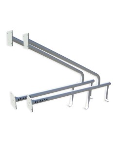 JUEGO DE SOPORTES PERPENDICULARES ESCALERA HORIZONTAL...