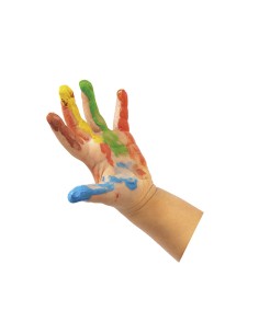 PINTURA DEDOS BOTE 500 ml COLORES SURTIDOS