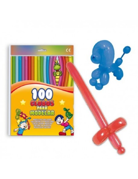 BOLSA 100 GLOBOS FIGURAS