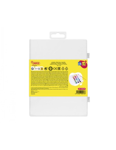 CAJA ACUARELAS  18 COLORES SURTIDOS