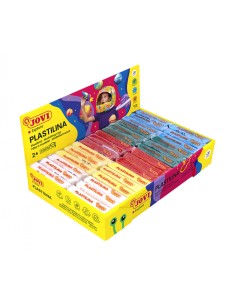 PLASTILINA CAJA  30 PASTILLAS 110 GR