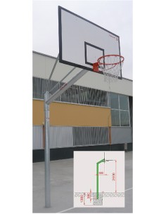 JUEGO DE CANASTAS  BALONCESTO FIJAS
