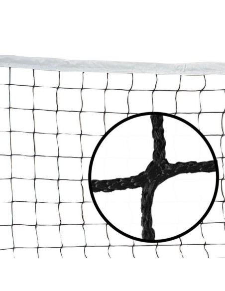 RED VOLEIBOL PRO LÍNEA ORO NEGRO 4mm (PP)