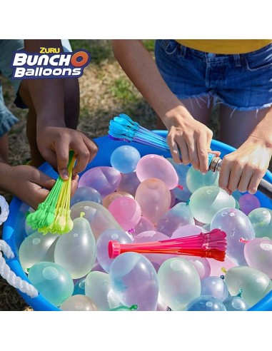GLOBOS DE AGUA CON HINCHADOR Y LLENADO RÁPIDO
