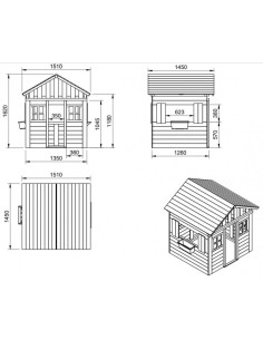 CASITA LILLIPOP XL HORECA AZUL 2