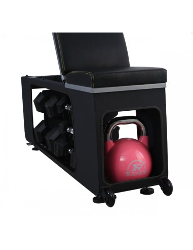 BANCO MULTIFUNCIONAL FITNESS CON ALMACENAJE