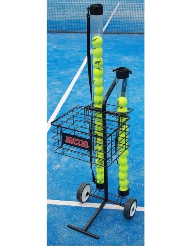 CARRO PORTAPELOTAS TENIS/PADEL 80 PELOTAS