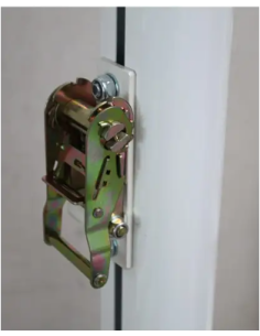 JUEGO POSTES VOLEIBOL ALUMINIO FIJOS 80 X 80 MM 2