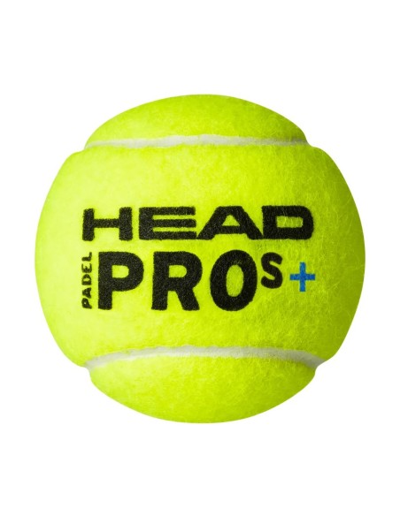 BOTE 3 PELOTAS HEAD PADEL PRO S +