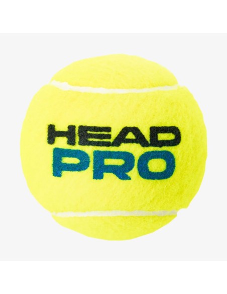 BOTE 3 PELOTAS HEAD TENIS PRO