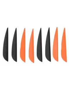 PLUMAS PARA FLECHAS CARBONO. 12 UDS.
