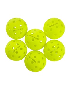 SET DE 6 PELOTAS DE PICKEBALL PARA EXTERIORES