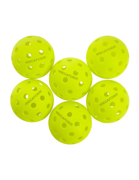 SET DE 6 PELOTAS DE PICKEBALL PARA EXTERIORES