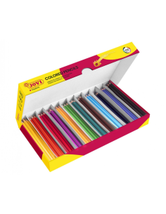 CAJA 144 LÁPICES COLORES MADERA