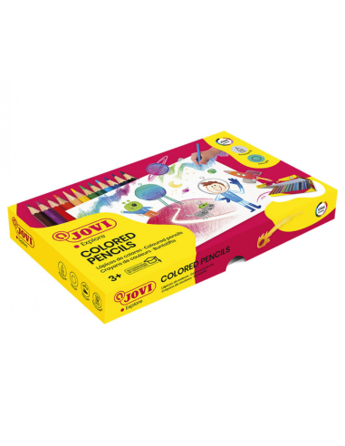 CAJA 144 LÁPICES COLORES MADERA
