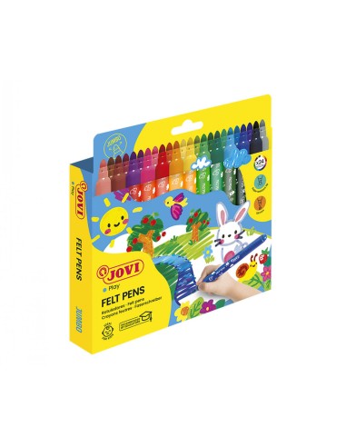 ESTUCHE 24 ROTULADORES MAXI COLORES SURTIDOS