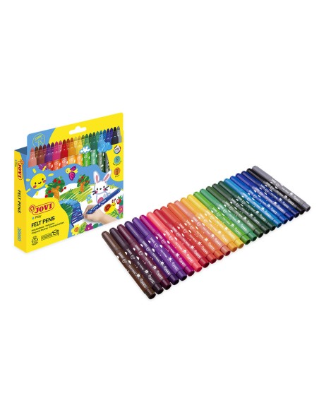 ESTUCHE 24 ROTULADORES MAXI COLORES SURTIDOS