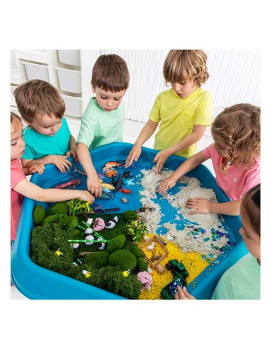 BANDEJA SENSORIAL CON SOPORTE AJUSTABLE