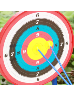 DIANA CON SOPORTE PARA FLECHAS CON VENTOSA 2