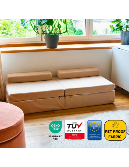 SET FUNDAS PARA SOFÁ- SET DE 24 PIEZAS DE CONSTRUCCIÓN XXL- RIWI