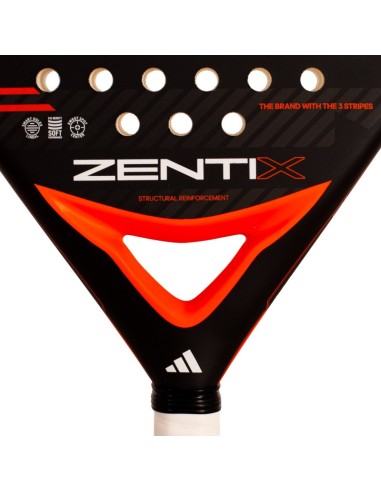 PALA DE PÁDEL ADIDAS ZENTIX BLACK/ORANGE