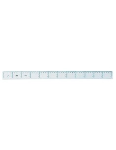 REGLA 60 CM CRISTAL