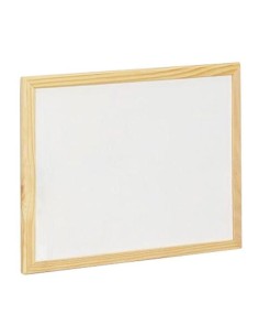 PIZARRA BLANCA MARCO MADERA 60X90CM FAIBO