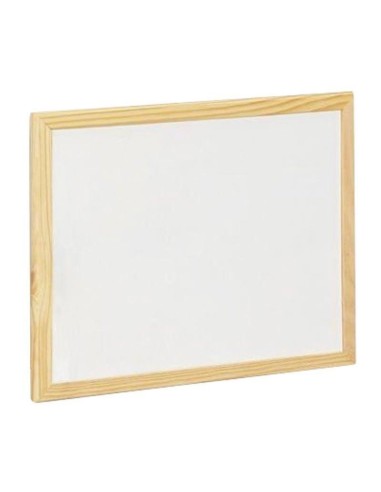 PIZARRA BLANCA MARCO MADERA 60X90CM FAIBO