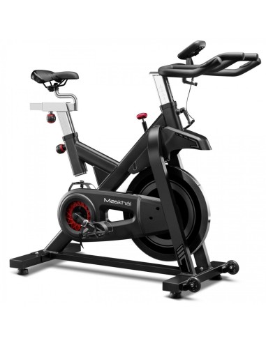 BICICLETA ESTÁTICA INDOOR MASKHAL BLACK