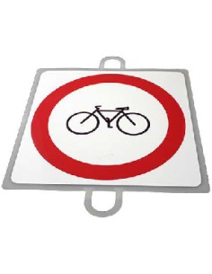 SEÑAL TRÁFICO PROHIBICIÓN - CICLOS