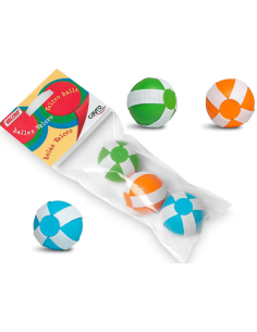 SET 3 PELOTAS VELCRO